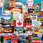 White Mountain Puzzles I Love Canada-1000 Piece Jigsaw Puzzle