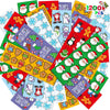 ArtCreativity 1200 Christmas Stickers for Kids - with 100 Sticker Sheets Holiday Stickers Assortment- Stocking Stuffers for Kids, Bulk Christmas Party