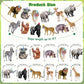 Safari Animals Happy Birthday Banner, Jungle Theme Birthday Decorations