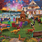 White Mountain 1000 Piece Jigsaw Puzzle Patriotic Summer, 4th of July