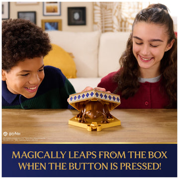 Wizarding World Harry Potter, Interactive Chocolate Frog Toy, Jumps & Leaps with Sound Effects, Kids Toys for Girls & Boys Ages 6 and up