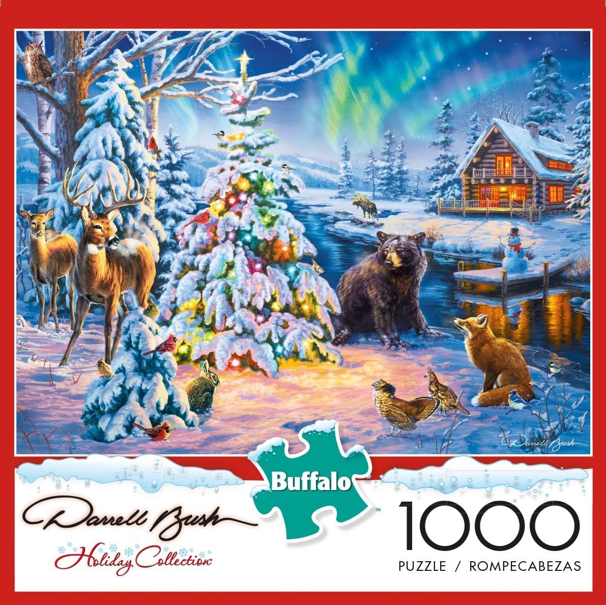 Buffalo Games - Woodland Christmas - 1000 Piece Jigsaw Puzzle for Adults
