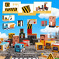 Silkovahamd Travel Magnetic Blocks Toys Portable, 40PCS Construction Magnet Building Tiles Road Trip Activities for Toddlers Kids Ages 3-8, STEM