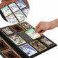 PKMLIFE Trading Card Binder Holder, 9 Pockets Collection Card Album Sleeves for Baseball Yugioh MTG Cards, Collectable Sports Card Binder Storage