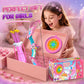 Unicorn Bow and Arrow for Girls Ages 3-12, LED Light Up Kids Archery Set