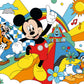 Ceaco Disney Clubhouse 50 PC Floor Puzzle - Family Fun Extra Large Jigsaw - Finished Size is 3' x 2'