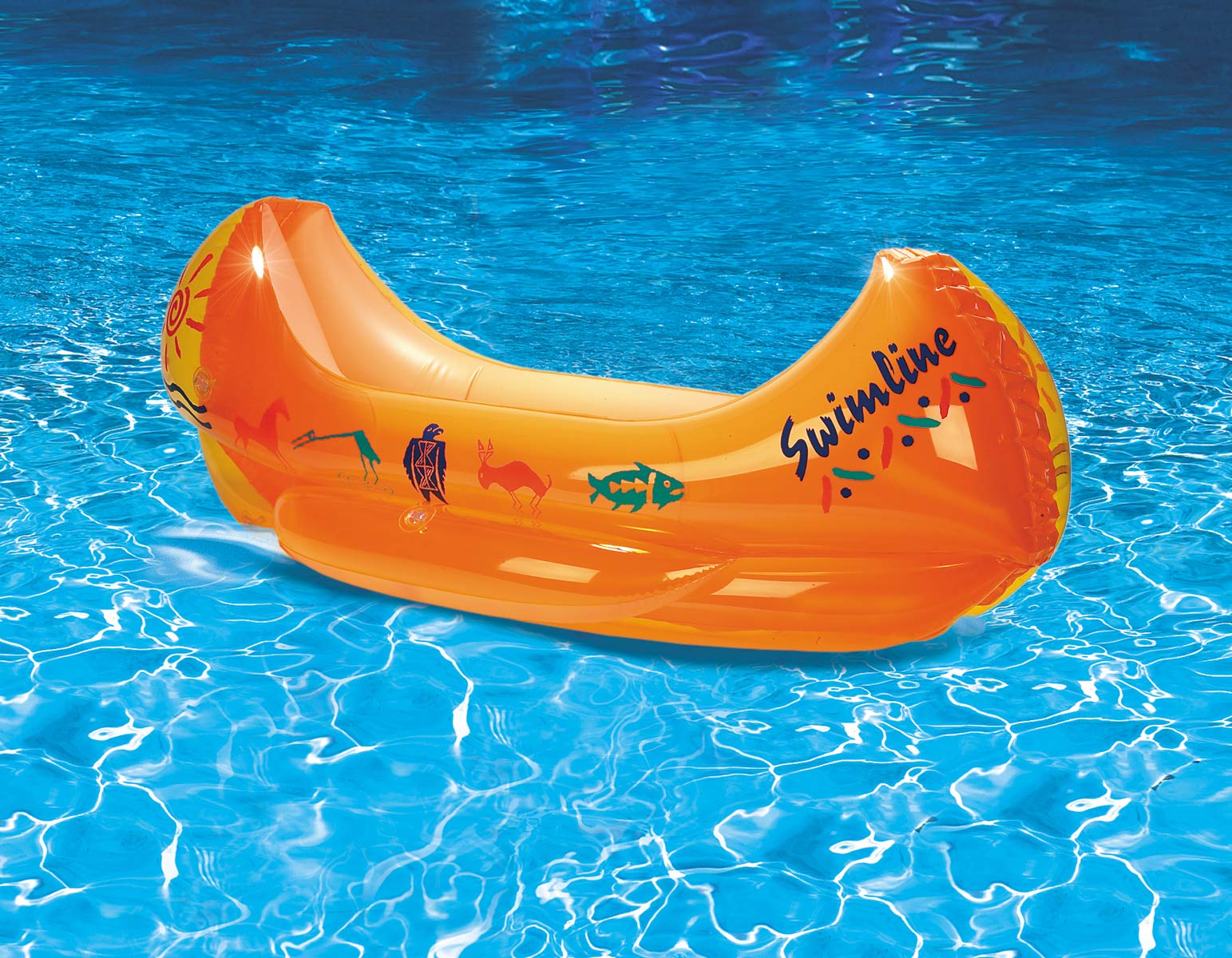 SWIMLINE | Inflatable Ride-On Pool Float and Raft| 48" | Kiddy Canoe