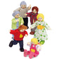 Hape Happy Family Dollhouse Set Award Winning Doll Family Set, Unique Accessory for Kid’s Wooden Dolls House.