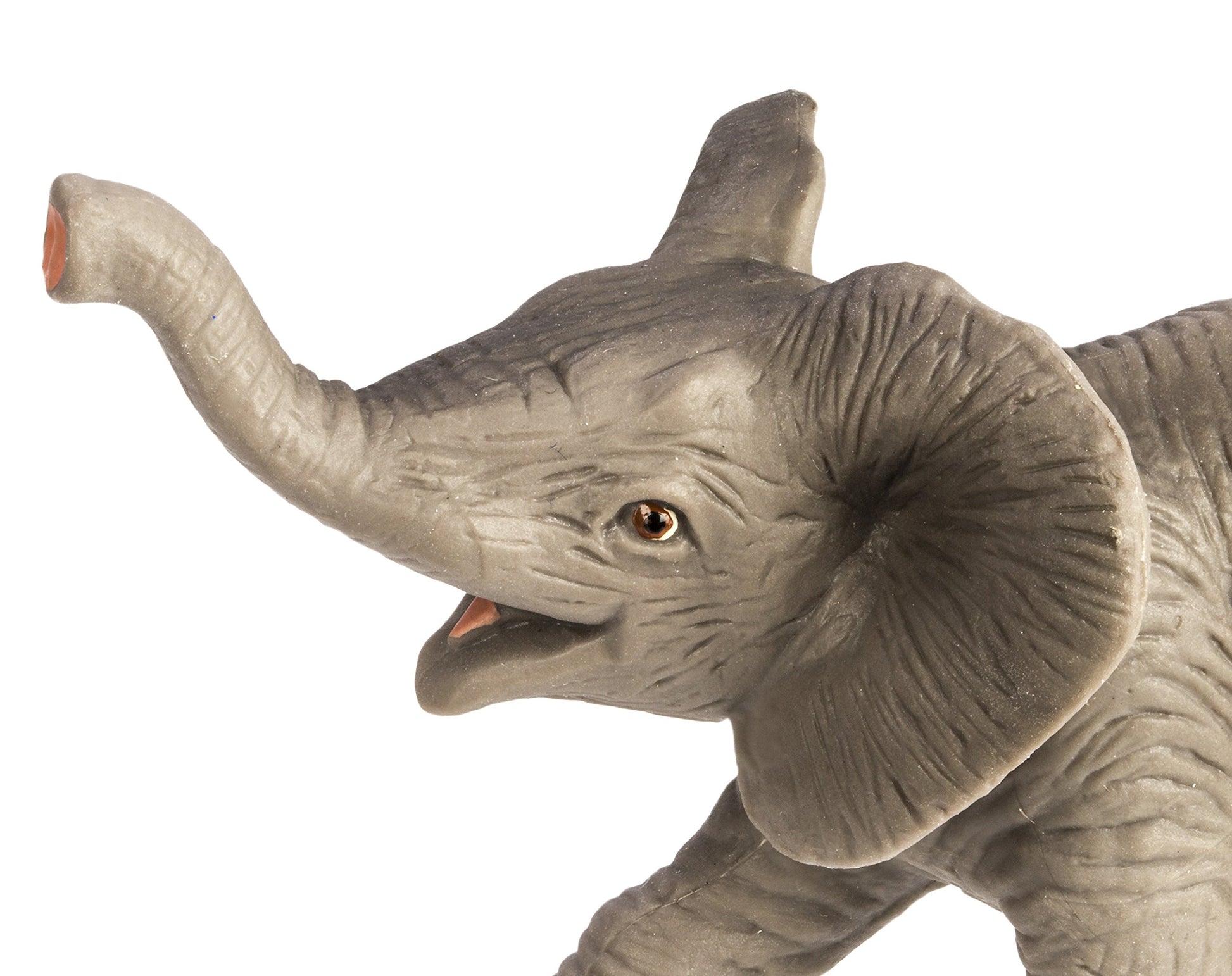 Safari Ltd. African Elephant Baby Figurine - Lifelike 3.5" Model Figure - Educational Toy for Kids Ages 3+