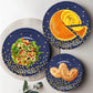 175PCS Blue Plates and Napkins Party Supplies, Blue and Gold Party Decorations Serve 25 Guests - Royal Blue Paper Plates for Birthday 2026 Graduation