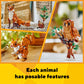 LEGO Creator 3 in 1 Forest Animals Red Fox Toys - Building Toys for Kids, Boys & Girls, Ages 9+ - W/ 3 Building Options into Fox, Owl, or Squirrel