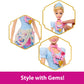 Mattel Disney Princess Cinderella Fashion Doll & Accessories with 8 Surprises, Including Heart Gem Box, Ring for Child & 9 Pieces, Inspired by Movie