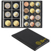 Coin Collection Book Holders for Collectors, 12 Mixed Pages 108 Pockets Coin Collecting Album Storage Organizer Supplies CS01S1BK