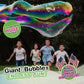 WOWmazing Giant Bubble Powder Kit: Include Large Bubble Wand and 3 Packet of Big Bubble Powder (Makes 3 Gallons) | Outdoor Toy for Kids, Boys, Girls |