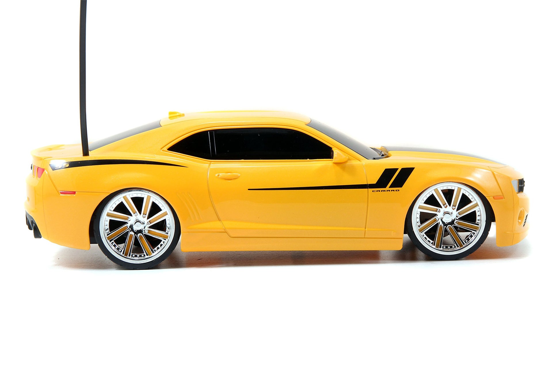 Jada Toys HyperChargers 2010 Chevy Camaro SS 1:16 BTM Remote Controlled Vehicle, Yellow