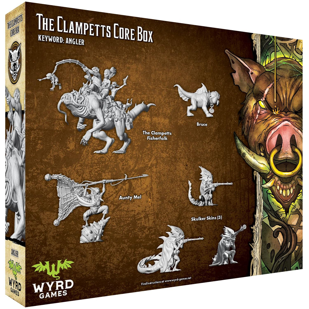Malifaux Third Edition The Clampetts Core Box
