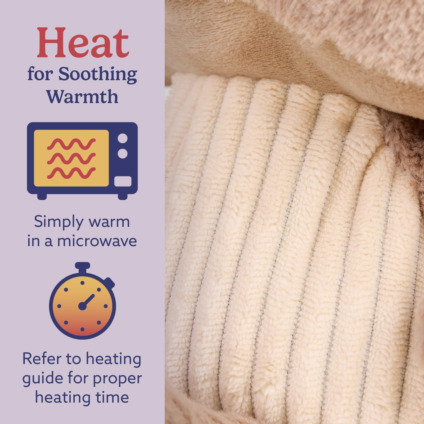 warmies Microwavable & Weighted Stuffed Animals, Brown Toadstool - Mushroom Microwave Plush for Warmth & Chill - Weighted Stuffed Animal for Adults