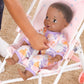 Baby Doll Stroller Toy for Girls - Foldable Lightweight Pretend Baby Stroller for Dolls with Safety Straps - Realistic Doll Carriage for 18 to 20 Inch