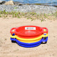 Spielstabil Beach Toys Bundle - Large Sand Sieve and Sand Sifter 3 Pack, Durable Toddler Beach Toys for Ages 2.5 and Up, Made in Germany