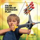 Kids Bow and Arrow Archery Set - Coolest Toys for Boys Age 6, 7, 8, 9, 10, 11 & 12 Year Old Boy Gifts - Cool Boy Toys Birthday Gift - Best Outdoor Kid