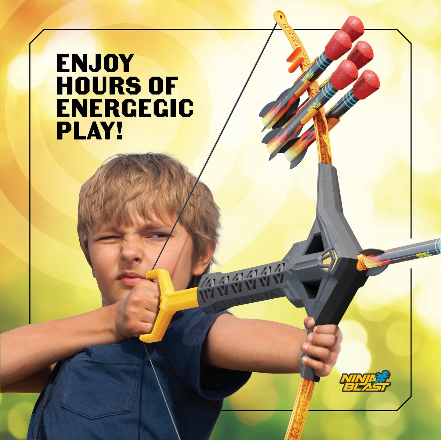Kids Bow and Arrow Archery Set - Coolest Toys for Boys Age 6, 7, 8, 9, 10, 11 & 12 Year Old Boy Gifts - Cool Boy Toys Birthday Gift - Best Outdoor Kid