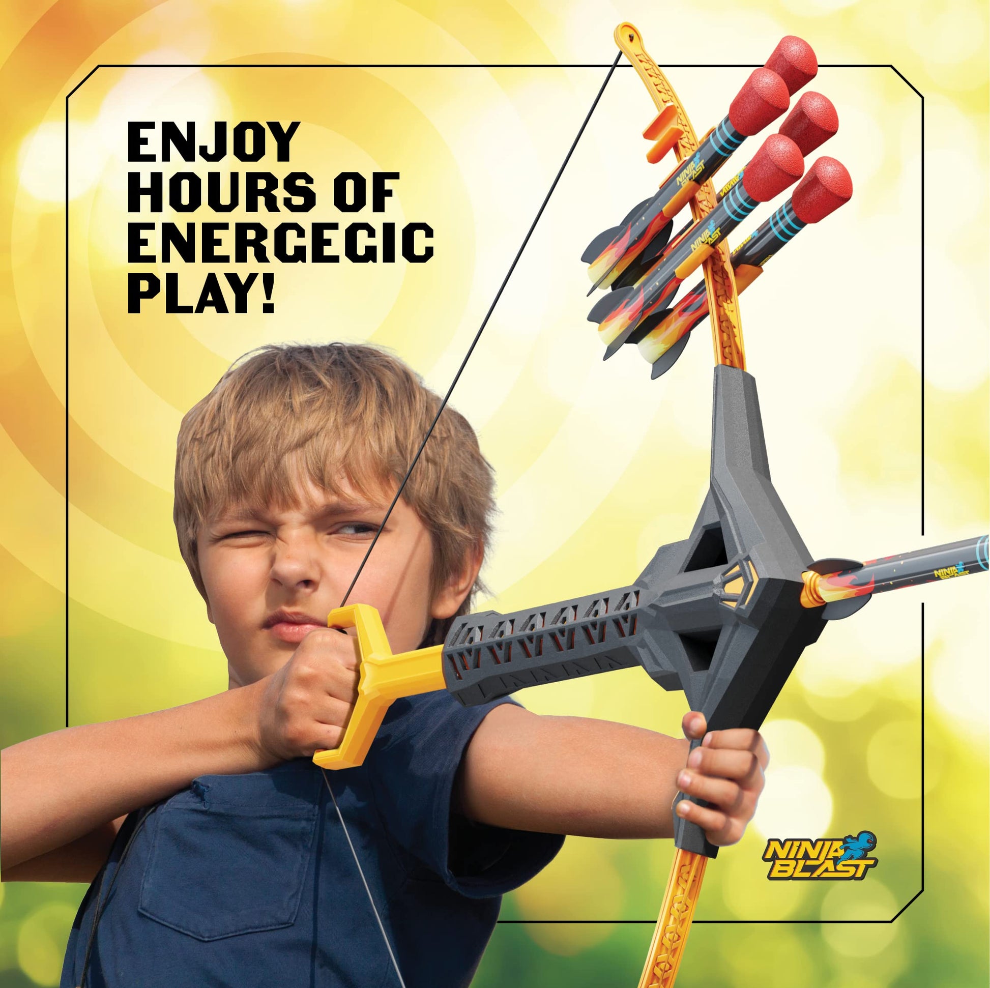 Kids Bow and Arrow Archery Set - Coolest Toys for Boys Age 6, 7, 8, 9, 10, 11 & 12 Year Old Boy Gifts - Cool Boy Toys Birthday Gift - Best Outdoor Kid