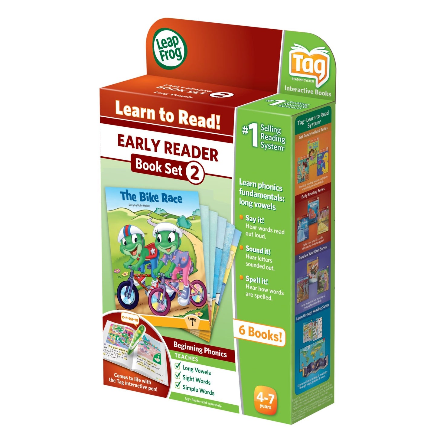 Leapfrog 80-22331E LeapReader Learn to Read, Volume 2 (Works with Tag)