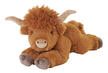 Wild Republic Ecokins Highland Cow Stuffed Animal - 12"