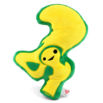 I Heart Guts Hip Plush - 10" Cute Educational Joint Toy for Hip Replacement Surgery Recovery - Funny Get Well Gift for Nurse Patients & Medical