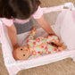 My Baby Doll’s Travel Crib - Foldable Baby Doll Bed with Mesh Sides & Mattress - Portable Toy Crib for 18-22 Inch Dolls