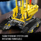 Mould King MOC Crawler Crane Advanced Building Kit for Adults, MOC Mobile Crane Heavy-Duty Truck Sets to Build, APP Control Large Engineering