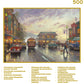 Thomas Kinkade Gold City by the Bay - 500 Piece Puzzle for Adults