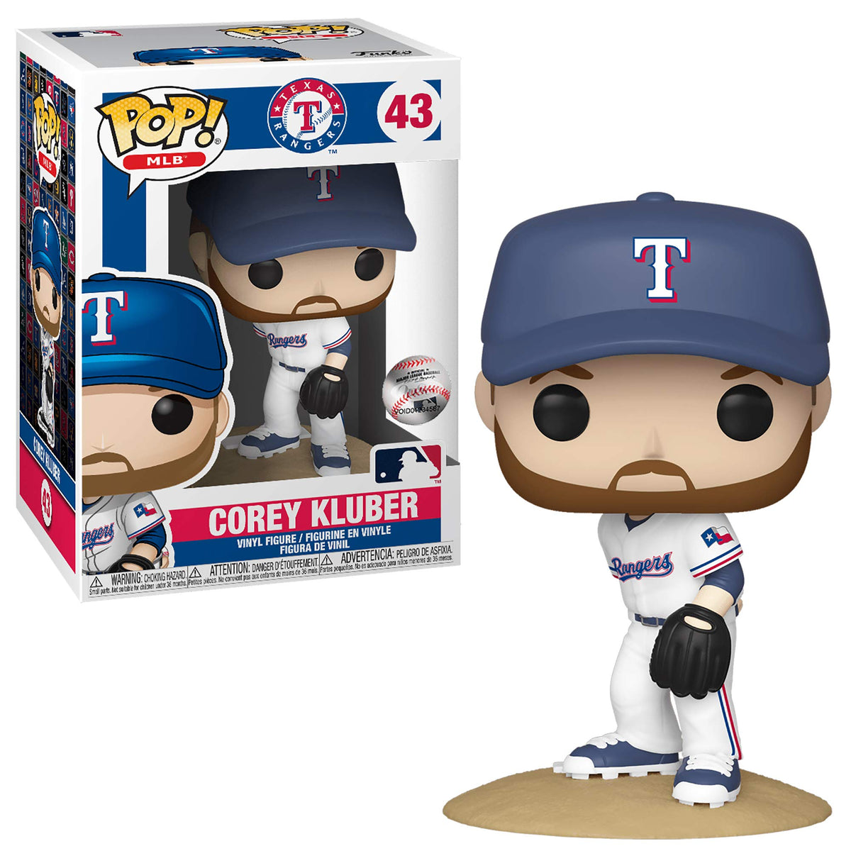 Funko POP MLB: Rangers - Corey Kluber