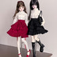 QGYDYH 1/4 BJD Doll Clothes Set Ball Jointed Doll Fashion Handmade Pretty Fashionable Clothes for 16-18 inches BJD Dolls (R)