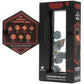 Stranger Things: Adventure Dice - Will - 7pc RPG Set, Blue & Silver Fleck, Gold Icons, Cleric Class, Collectible Roleplaying Game Accessory, Licensed