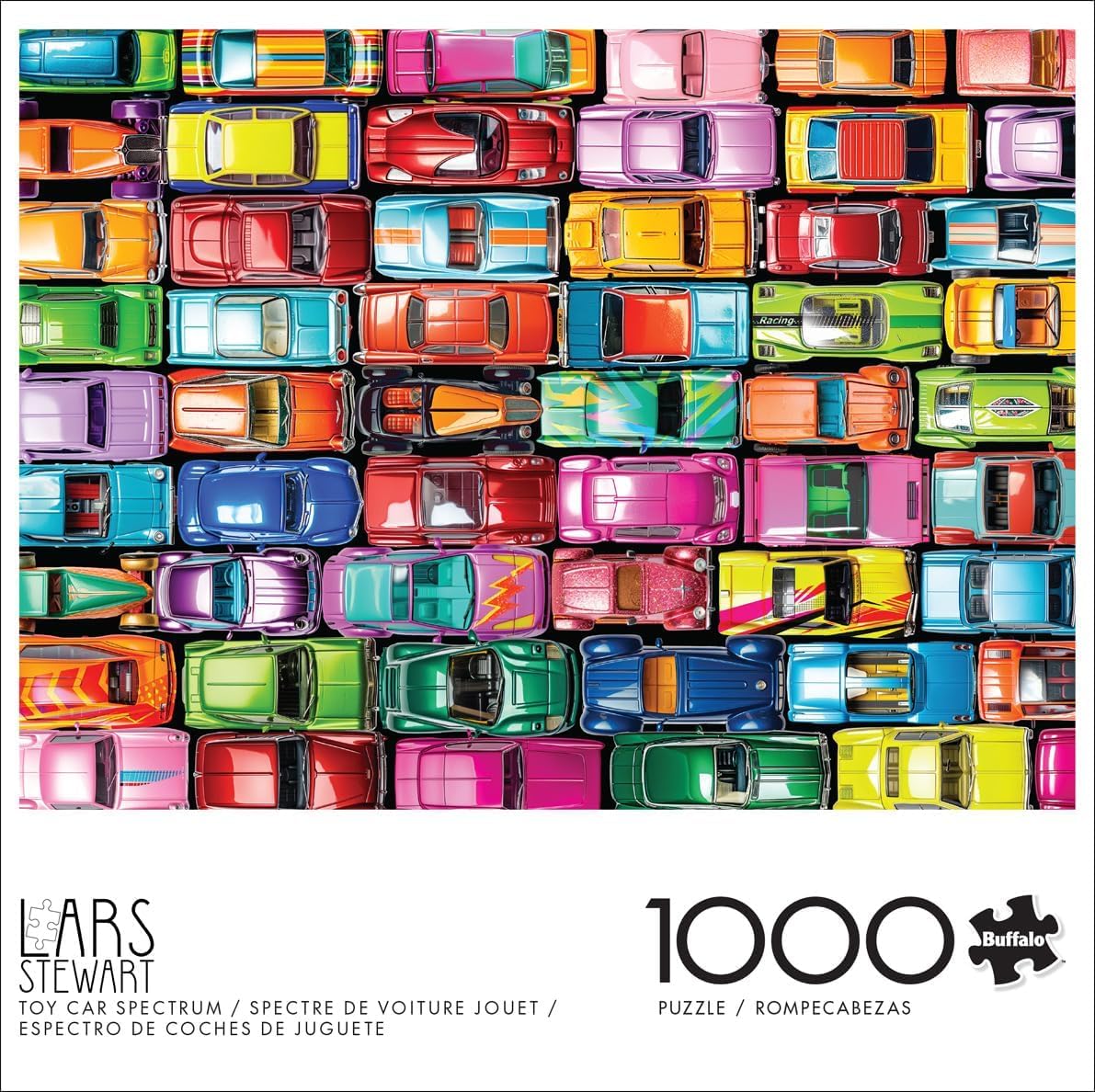 Buffalo Games - Toy Car Spectrum - 1000 Piece Jigsaw Puzzle for Adults