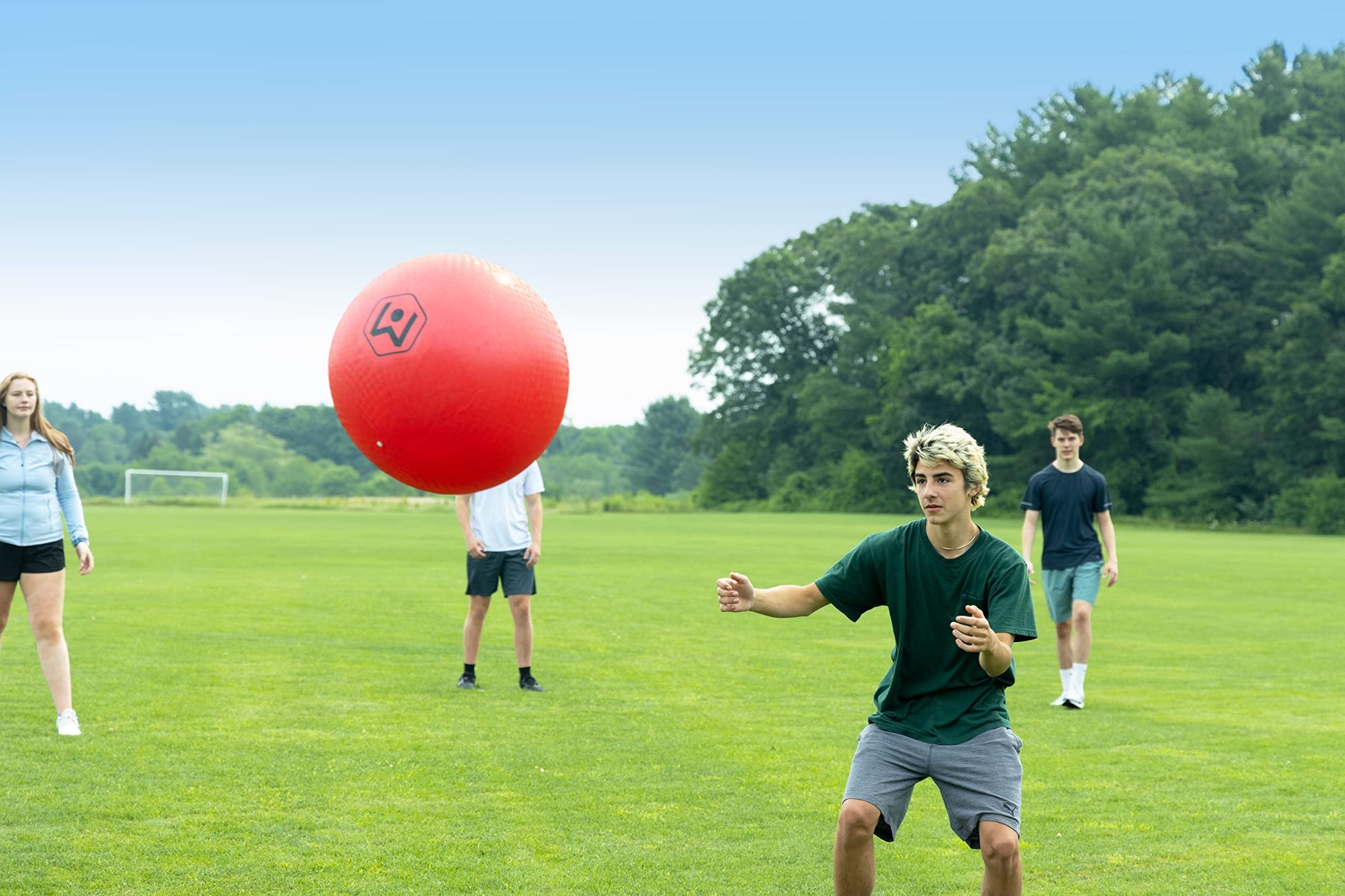 Wicked Big Sports Kickball-Supersized Kickball Outdoor Sport Tailgate Backyard Beach Game Fun for All