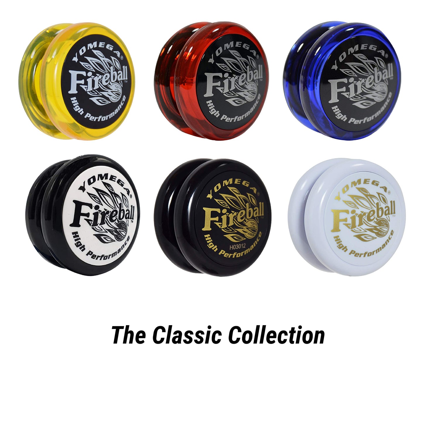 Yomega Fireball YoYo -HIGH Performance Responsive Transaxle Yoyo, Great for String Tricks for Advance Players to Perform Like Pros + Extra 2 yo yo