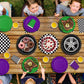 150pcs Monster Truck Paper Plates Napkins Monster Truck Birthday Party Decorations Paper Cups Disposable Tableware Set for Kids Party Supplies Serve