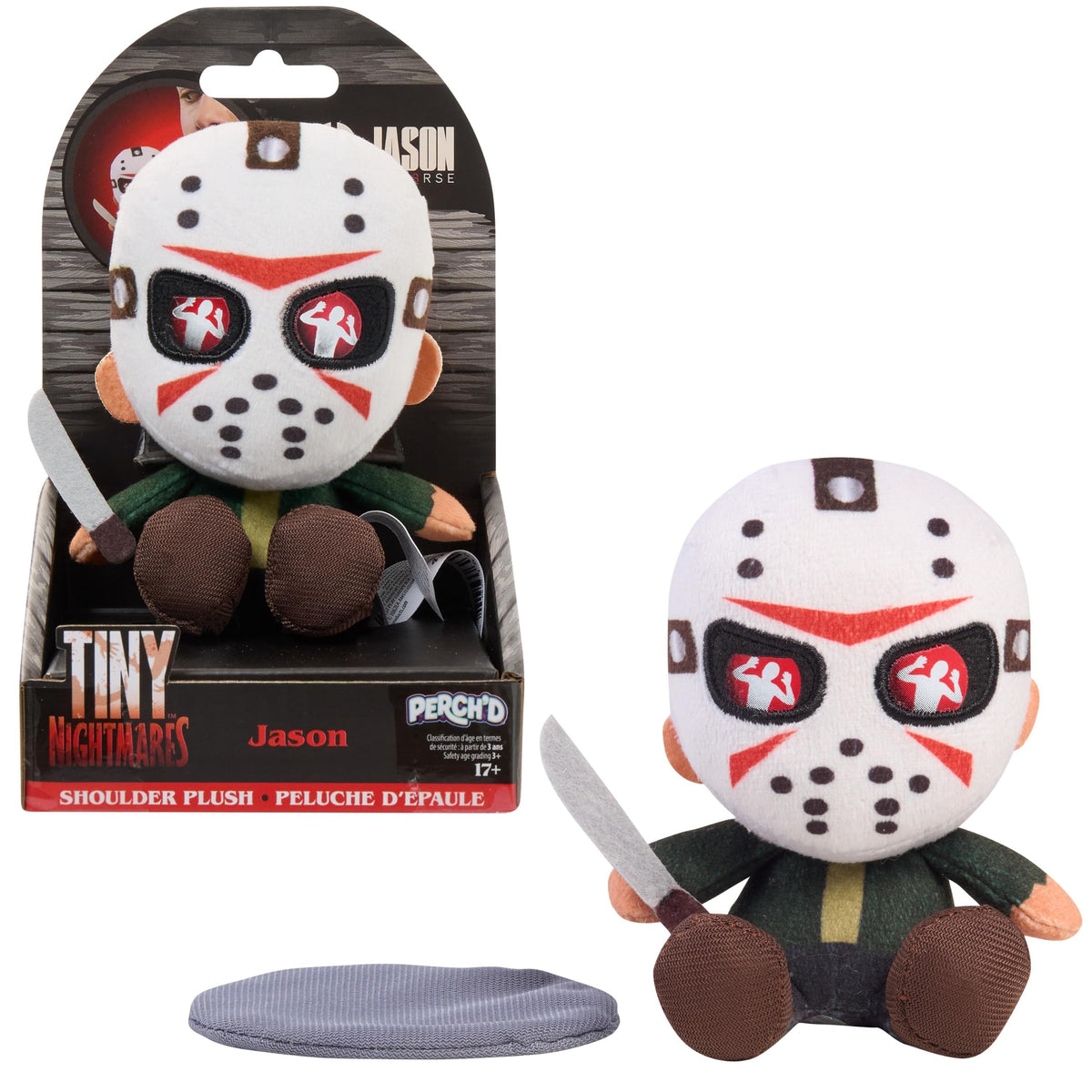 Perch’d Tiny Nightmares Jason Shoulder Plush Magnetic Shoulder Pal