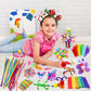 Itopstar Arts and Crafts Supplies Kit Craft Set for Kids-Art Supplies Kids Art Supplies for Preschool, Homeschool and Kindergarten DIY Crafting