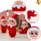 JOYIN 3PCS Christmas Red Tiny Elf Doll Soft Plush Toy for Xmas Decor Gift Accessories and Props, Christmas Party Decoration and Stocking Stuffers