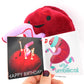 I Heart Guts Placenta Plush - Cute Educational Organ Toy for Childbirth & Postpartum - Funny Get Well Recovery Gift for Labor Delivery Nurse Patients
