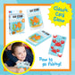 University Games Go Fish Card Game - Jumbo Size, Colorful Animal Cards for Kids Ages 4 and Up, Fun Family and Educational Game