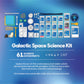 Discovery™ Galactic Space Science Kit - 61 Experiment STEM Lab for Kids| Astronomy & Chemistry Activity Set| Includes DIY Telescope, Crystals, Slime
