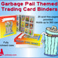 UniKeep Garbage Pail Kids GPK Themed Collectible Card Storage Binder - Complete With 20 Card Pages (Garbage)