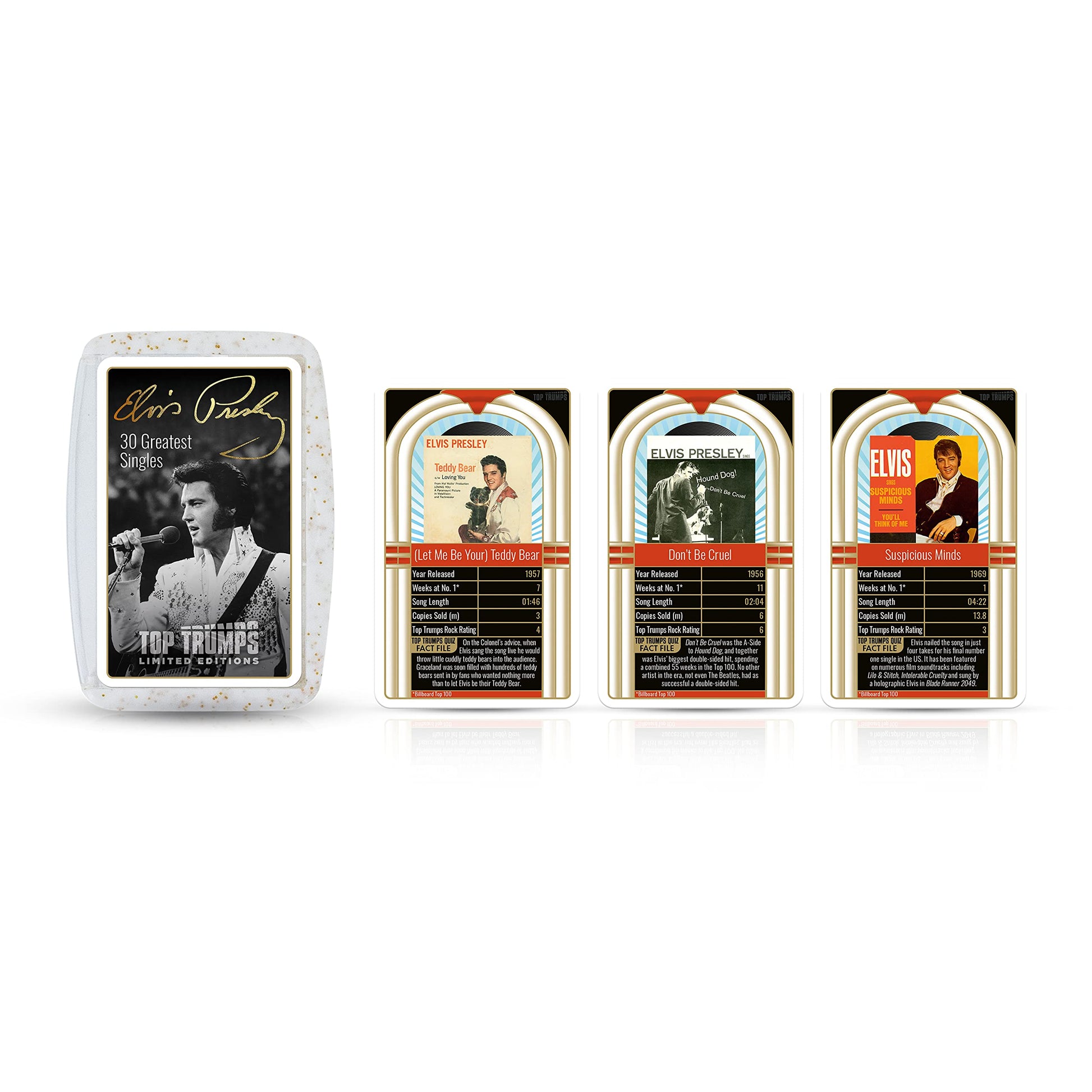 Top Trumps Elvis Presley Top 30 Card Game