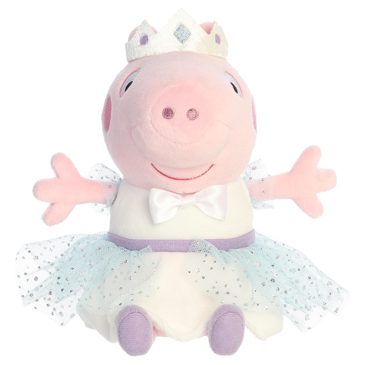 Aurora Peppa Pig 6.5" Peppa Pig Princess Playful Plush