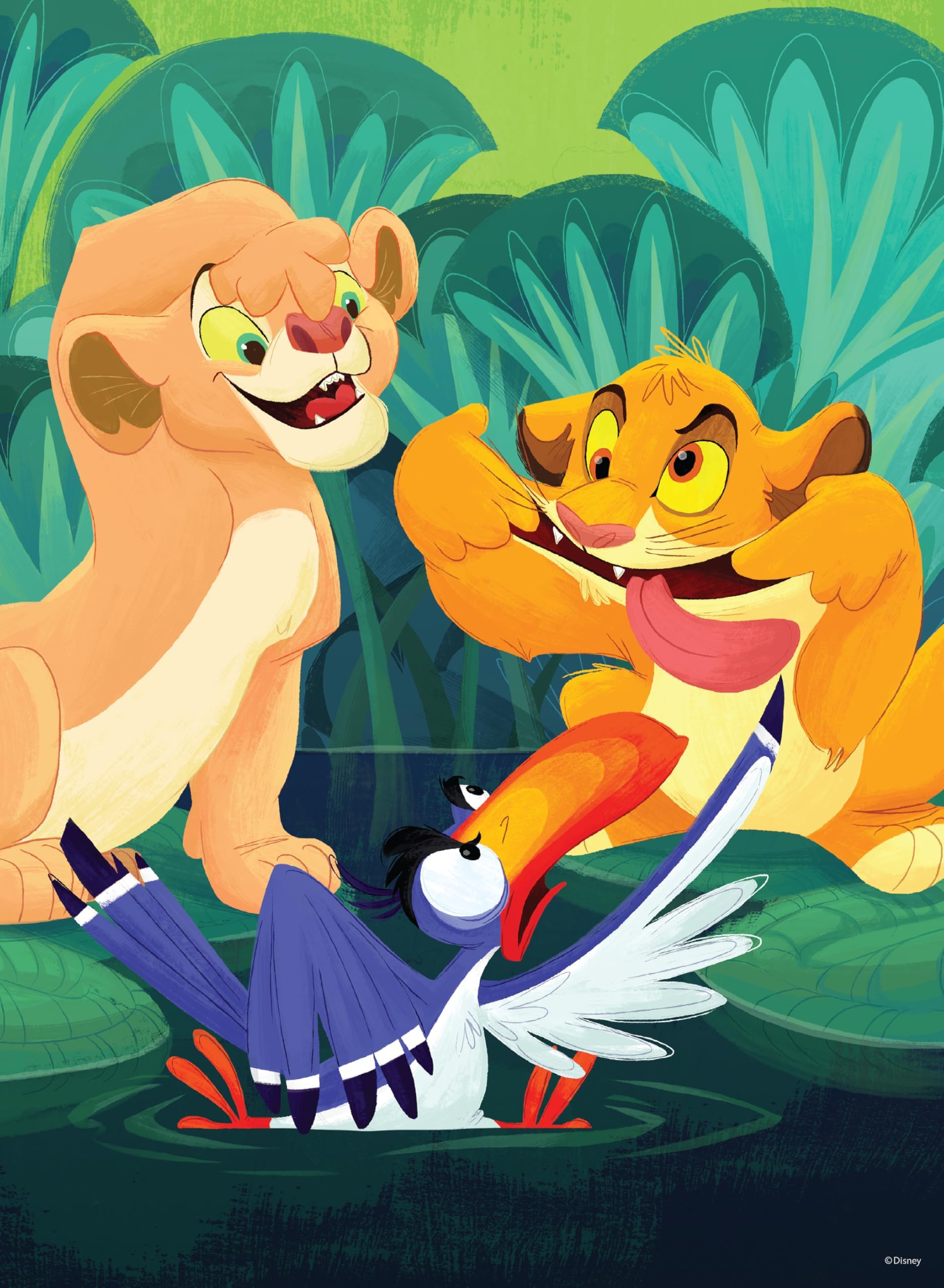 Ceaco - Disney The Lion King Making - 100 Piece Puzzle for Kids Ages 6-8