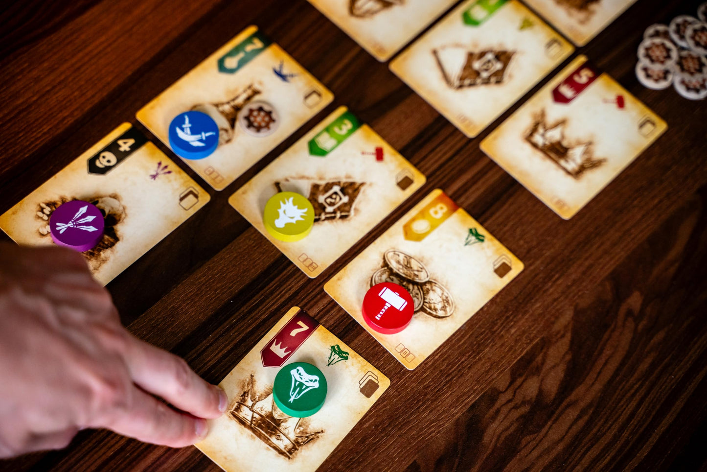 Goblin Vaults Board Game | Outwit & Outbid to Fill Your Vaults with Loot | Trick-Taking Bidding Set Collection Strategy Family Card Game | 30-45min